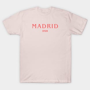 Madrid Spain T-Shirt